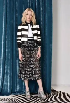 [Alice ➕Olivia ]コレクションライン プリント ロングスカート Alice ➕Olivia ]コレクションライン プリント ロングスカート