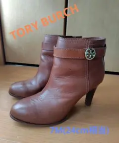 TORY BURCH◆ショートブーツ◆ブラウン系 24cmのサムネイル