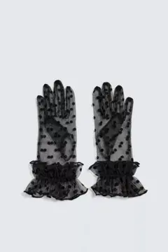 ZARA X DISNEY セミシースルードットプリントグローブのサムネイル