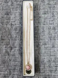 アメジストと天然珊瑚の ネックレス