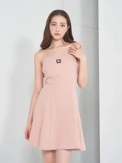 スウェットベアミニワンピース