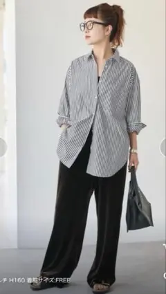 Spick and Span コットンオーバーシャツ