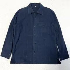 00s y2k OLD UNIQLO ボックスシャツ チェック柄 長袖