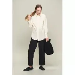 OVERCOAT 長袖シャツ アイボリー　2のサムネイル