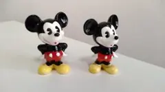 ミッキーマウス 陶器フィギュア