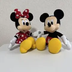 【ディズニーリゾート】ミッキー ミニー ペアぬいぐるみ