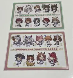 ウマ娘 プリティーダービー ご当地イラストカード 2枚セット　アニメイト