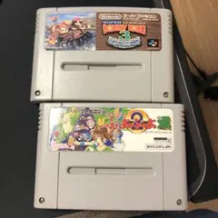 スーパーファミコン ソフト 2本セット　ドンキーコング3 ぷよぷよ2