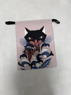 MIU MIU 猫柄 巾着 ポーチのサムネイル