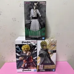 新品未開封　ナルト＆ブリーチ　フィギュア3点セット