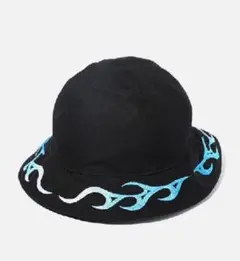 CHALLENGER FIRE BALL HAT Black×Blue サイズL - メルカリ
