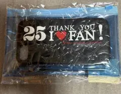安室奈美恵　iPhoneケース 25 THANK YOU I ❤️ FAN! 黒