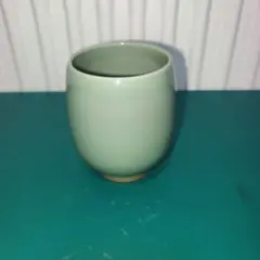 青磁 湯飲み 陶器 茶器 米澤蘇峰