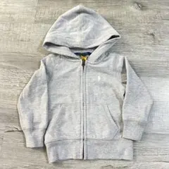 80 90 Polo Ralph Lauren 2T グレー パーカー 裏起毛