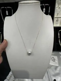 K18ゴールド × 南洋白蝶真珠 ネックレス 10mm UP ラスト1点限り