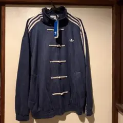 adidasアディダス 中国限定 トラックジャケット ネイビー ２XＬサイズ