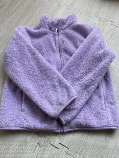 UNIQLO フリースジャケット 130 ラベンダー