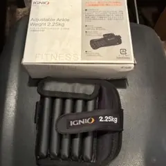 IGNIO アジャスタブルアンクルウエイト 2.25kg
