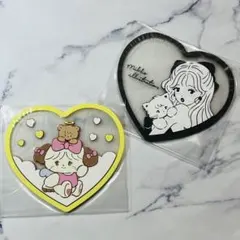 mikko クリアラバーコースター 2点セット