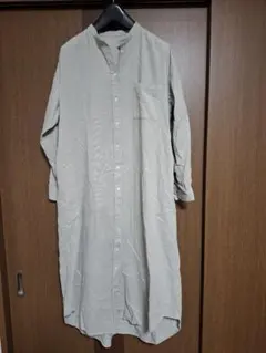 アーバンリサーチ バンドカラーコーデュロイワンピース