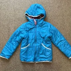 120 ジャンパー　リバーシブル　フリース　ジャンパー　青