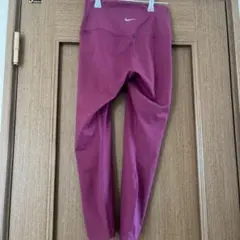 Nike DRI-FIT パープル ヨガパンツ Lサイズ
