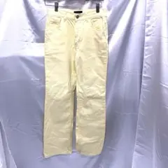 上品クリーム色♡ EDWIN SOMETHING ストレートデニム28インチ相当