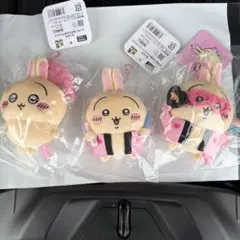 ちいかわ うさぎ マスコット3点セット スッキリ目 ヲタ活