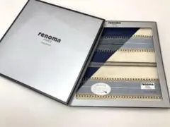 renoma ハンカチ ストライプ デザイン　綿100% 2枚セット