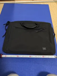 PORTER ビジネスバッグ ブラック 大容量 A4 PC収納 ショルダー付
