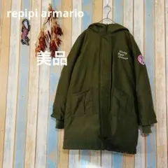 【repipi armario】フード付きジャケット Mサイズ オリーブ