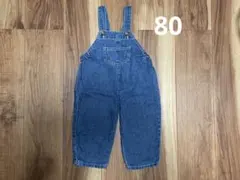 futafuta フタフタ デニム オーバーオール サロペット 80cm