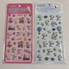 スヌーピー ぷくぷくシール
