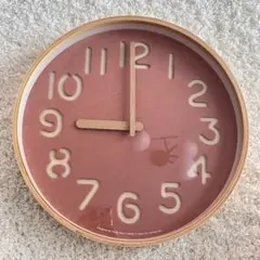 Lemnos レムノス トムソンペーパー 木目調 シンプル デザイン 掛け時計