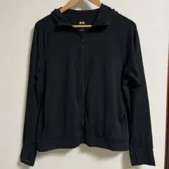 【美品✨】UNIQLO UVカット エアリズムパーカー XLサイズ　メッシュ