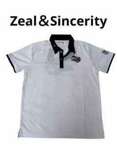 未使用] Zeal＆Sincerity ポロシャツ レッド メンズ XL - メルカリ