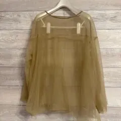 BEAUTY &YOUTH チュールトップス　美品