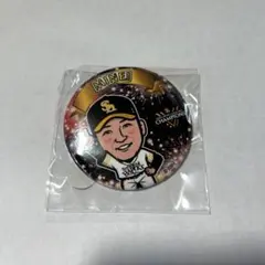 ホークス若鷹ガチャ優勝 嶺井博希缶バッジ 福岡ソフトバンクホークス