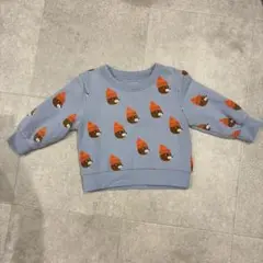 TINY COTTONS クマ柄　トレーナー 2Y