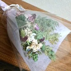 ドライフラワーブーケ スワッグ 長さ約26cm