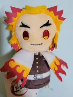 煉獄杏寿郎 煉獄千寿郎2個セットぽてっとますこっとぬいぐるみ 鬼滅の刃無限列車編