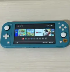switchライト　本体　どうぶつの森セット まめきち&つぶきちアロハ柄