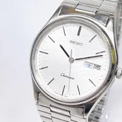 SEIKO Chronos Men's Quartz Watch, Day-Date, New Battery 459