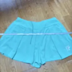 rache ドローストリング付きショートパンツ ミントグリーン　キュロット