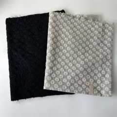 CHECK&STRIPE カモミールスカラップ　2色まとめ売り