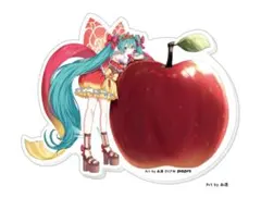 【新品】初音ミク　アクリル　コースター　マジカルミライ　マジミラ りんご