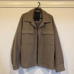 【新品未使用】RAGEBLUE AIR WOOLY ウールブルゾン ベージュ