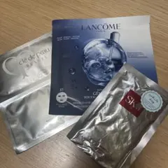 SK-II、ランコム、クレドポーボーテ マスク3種