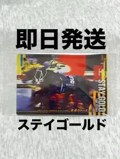 【新品・即日発送】ウエハース　ステイゴールド　香港ヴァーズ　武豊