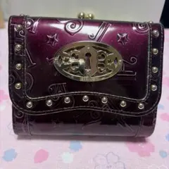 【お取り置き中】新品★アナスイ・ハリーのがま口財布 ANNA SUI アナスイ ハリー 三つ折り財布 財布 がま口 ウォレット